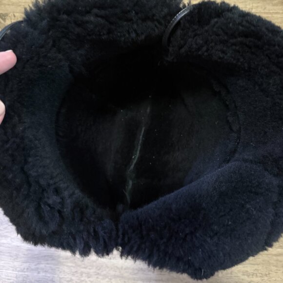 UGG Shearling Trimmed Shoulder Bag - Picture 3 of 8